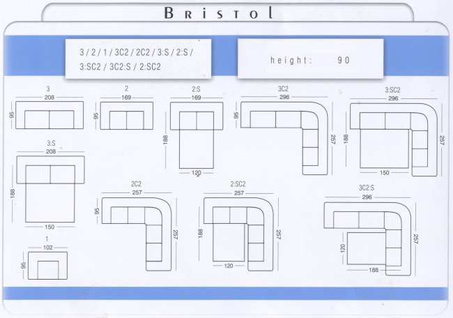 Bristol izmeri